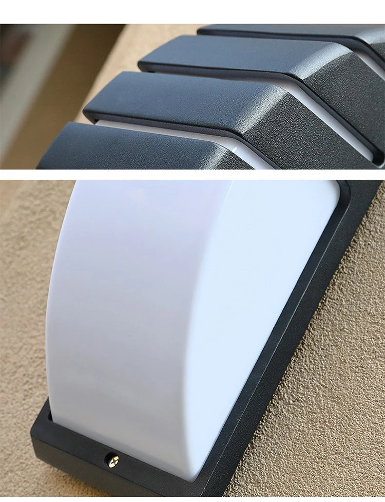 LED outdoor wall light waterproof Radar Motion Sensor led light outdoor wall lamp porch light exterior light outdoor lighting