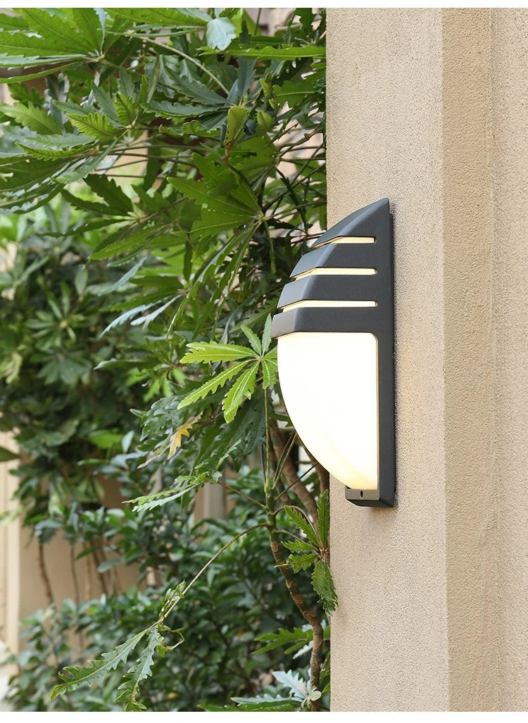 LED outdoor wall light waterproof Radar Motion Sensor led light outdoor wall lamp porch light exterior light outdoor lighting