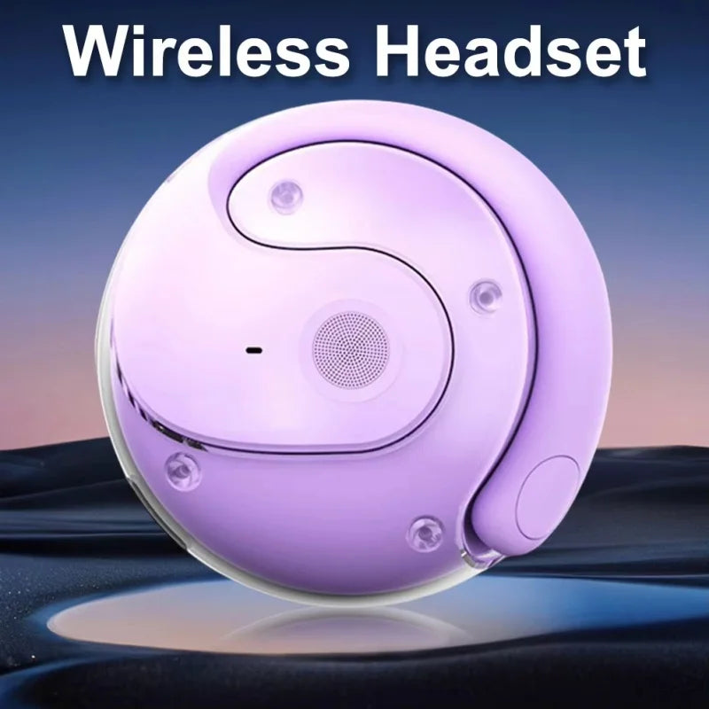 Lenovo Wireless Bluetooth AI Real-time Language Translation Earphones 144 Languages Ear Hanging Headphone Translator For Busine