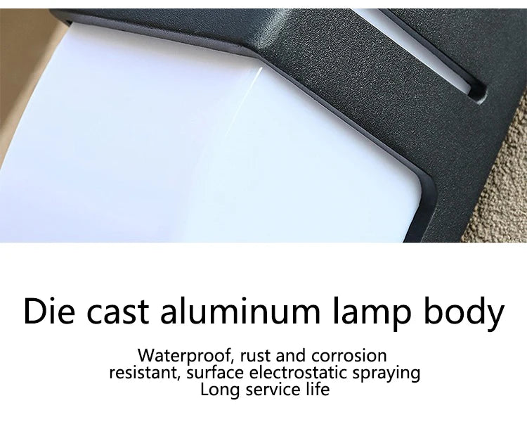 LED outdoor wall light waterproof Radar Motion Sensor led light outdoor wall lamp porch light exterior light outdoor lighting